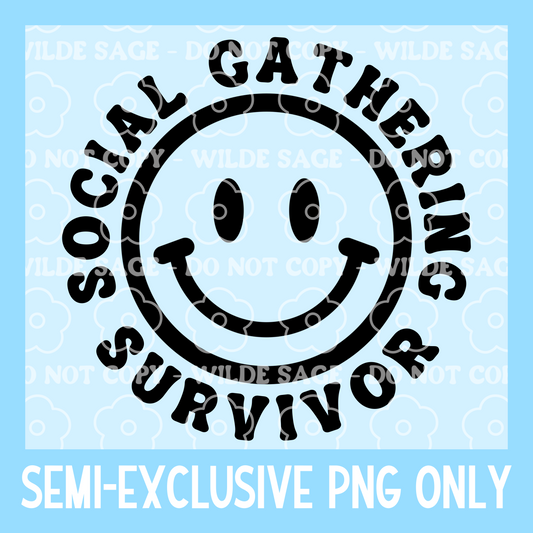 Social Gathering Freshie PNG