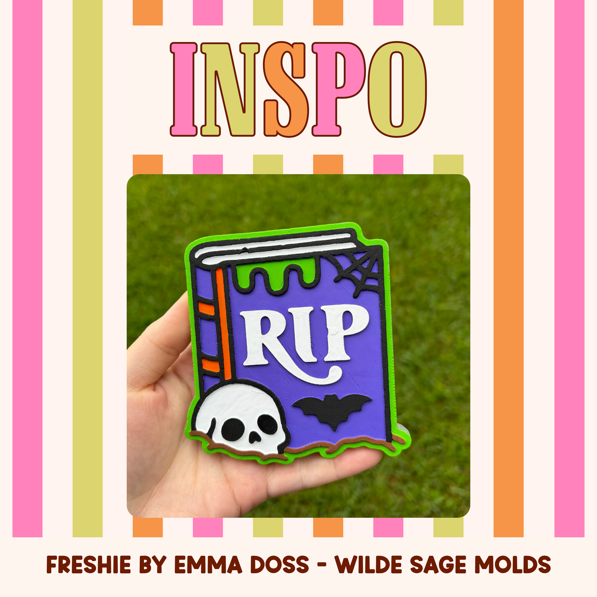 RIP Book Grave Mold