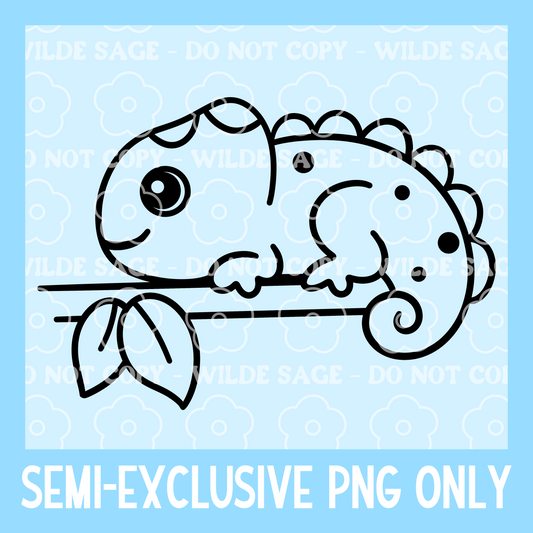 Chameleon Freshie PNG