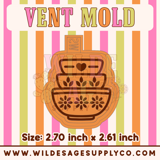Bowl Stack Vent Mold