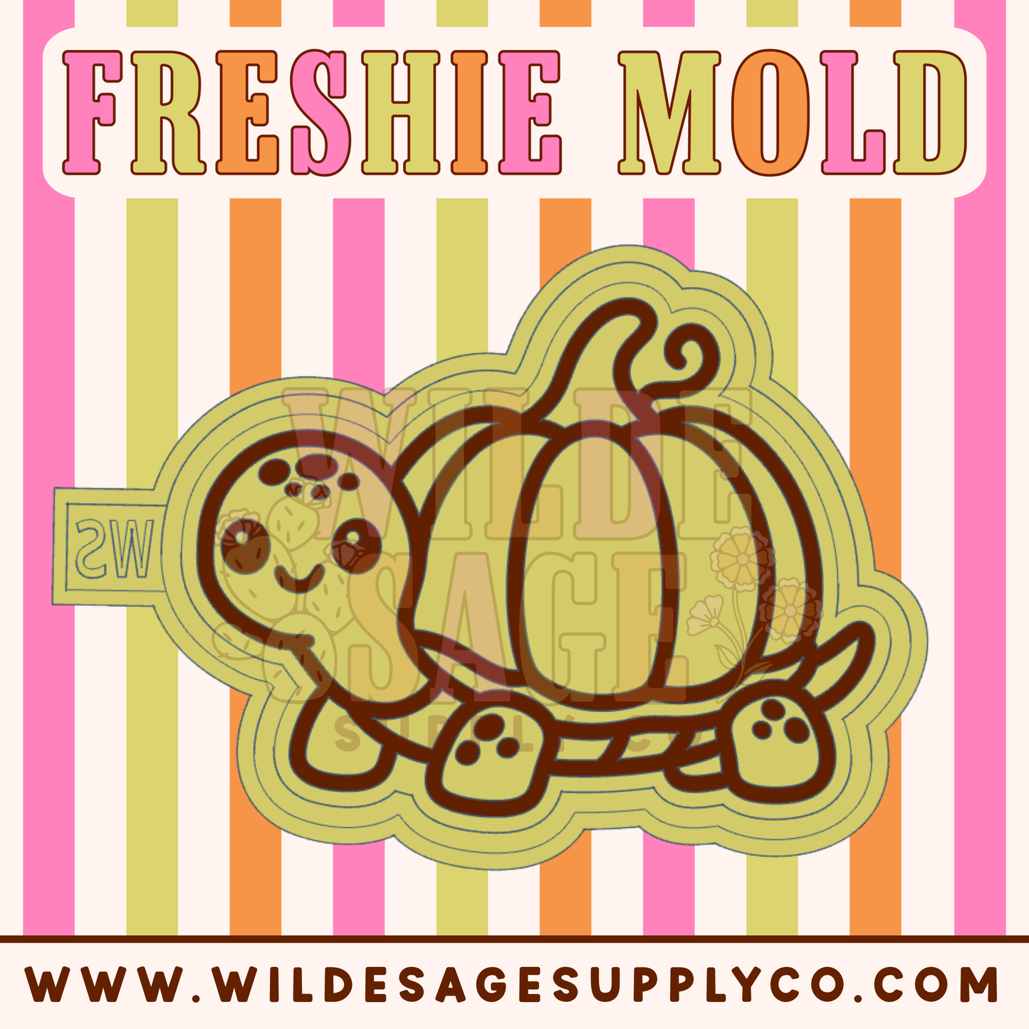 Pumpkin Turtle Mold