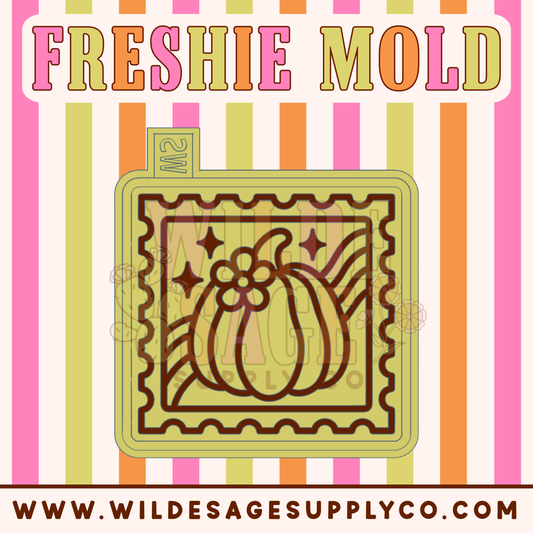 Groovy Pumpkin Stamp Mold