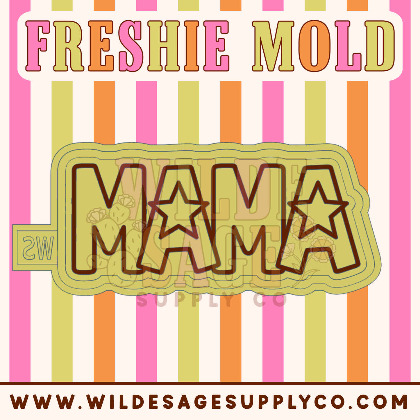 Mama with Stars Mold