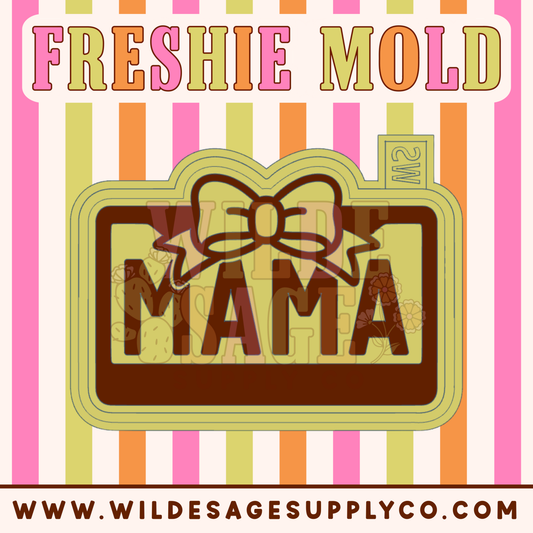 Mama License Plate Mold