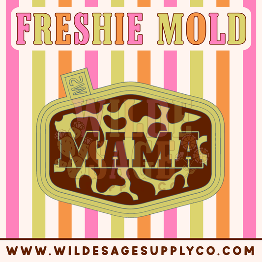 Mama Camo Patch Mold