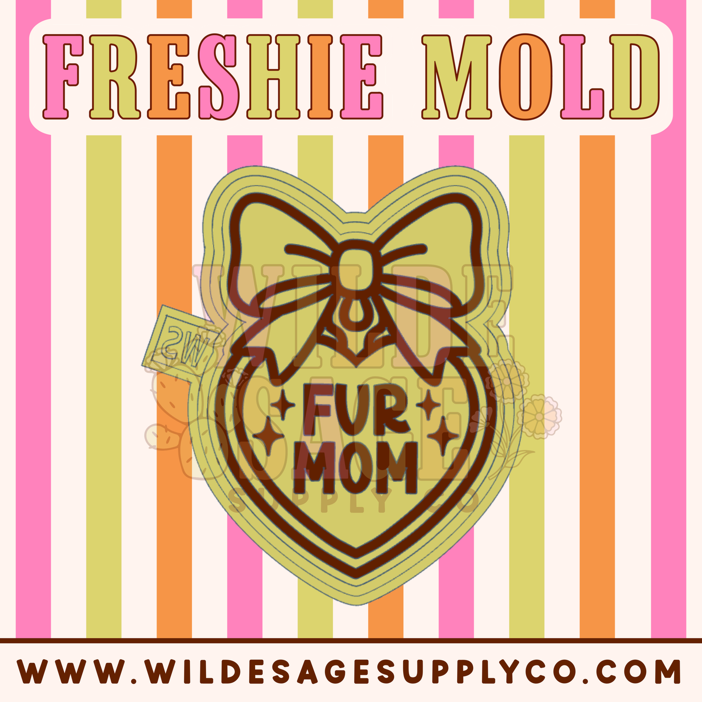 Fur Mom Locket Mold