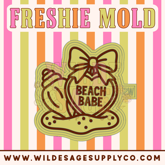 Beach Babe Locket Mold