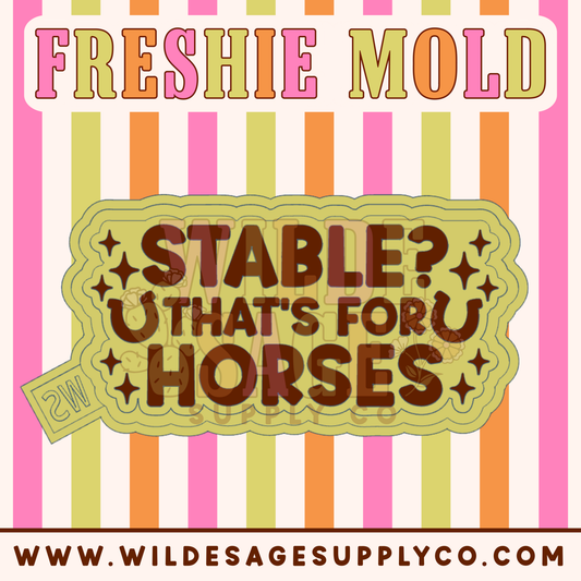 Stable for Horses Mold