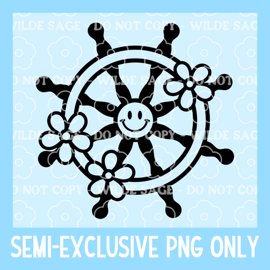 Groovy Wheel Freshie PNG