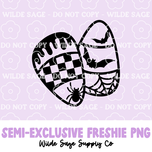 Spooky Candy Corn Freshie PNG