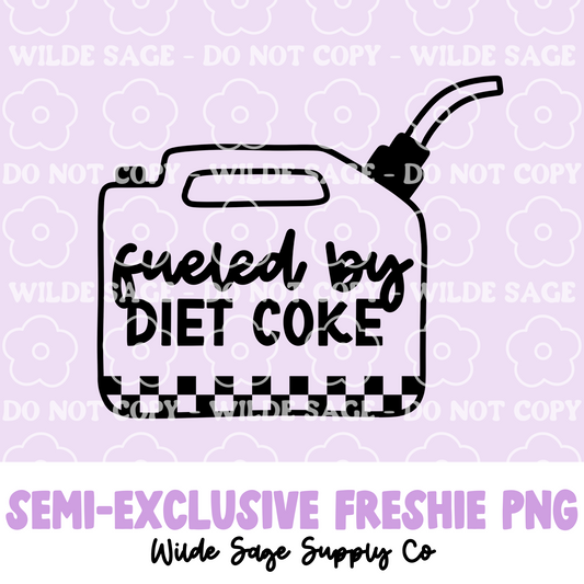 Diet Coke Gas Can Freshie PNG