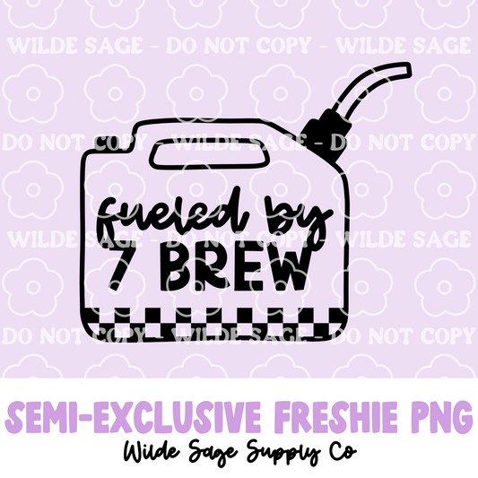 Brew Gas Can Freshie PNG