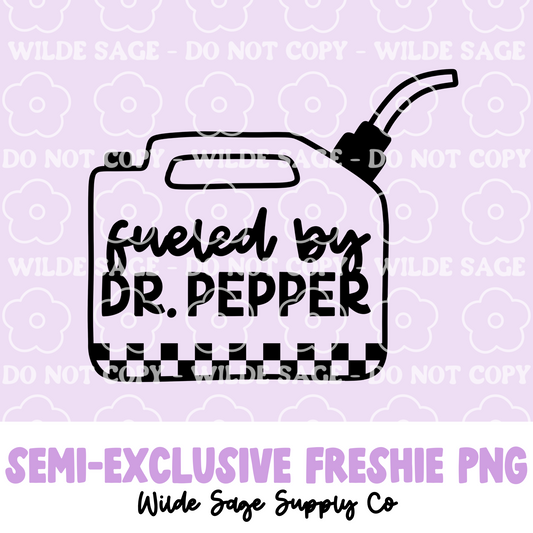 Dr Pepper Gas Can Freshie PNG