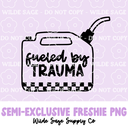 Trauma Gas Can Freshie PNG