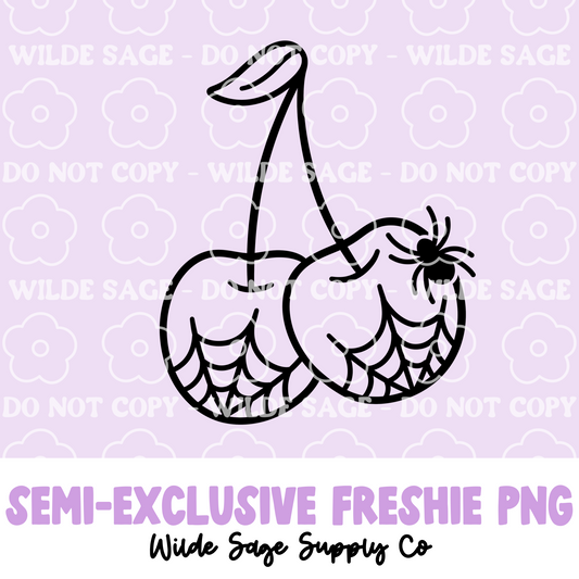 Spider Cherry Freshie PNG