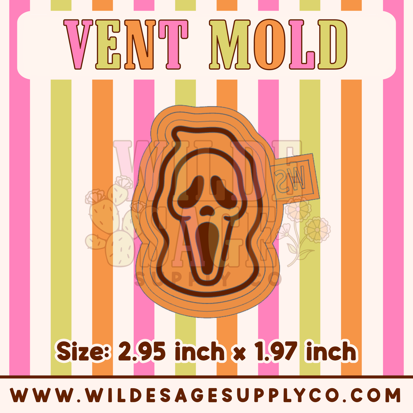 Ghost Mask Vent Mold