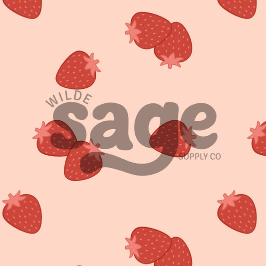 Simple Strawberry Seamless