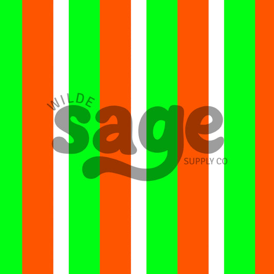 Green Stripes Seamless