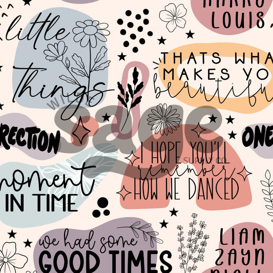 Boho Direction Lyrics Seamless