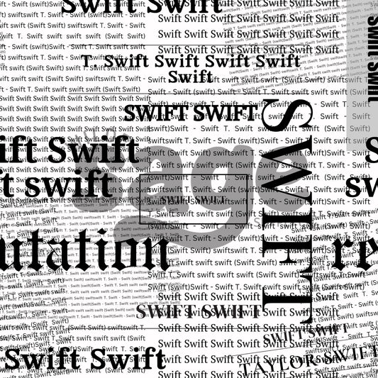 Swift Popstar Newspaper Seamless
