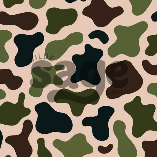 Green Camo Seamless