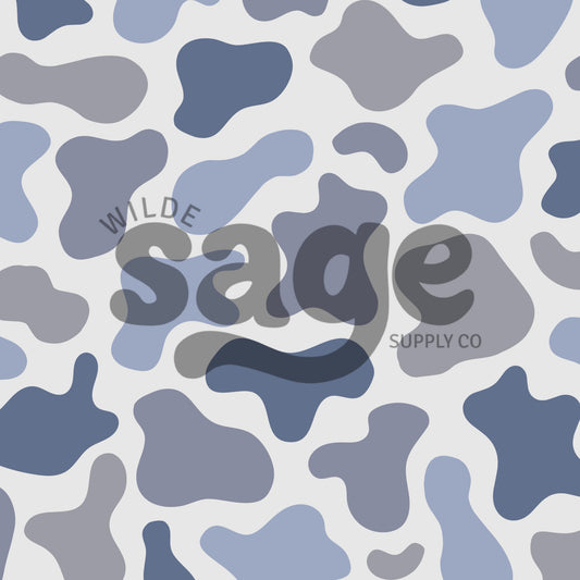 Blue Camo Seamless