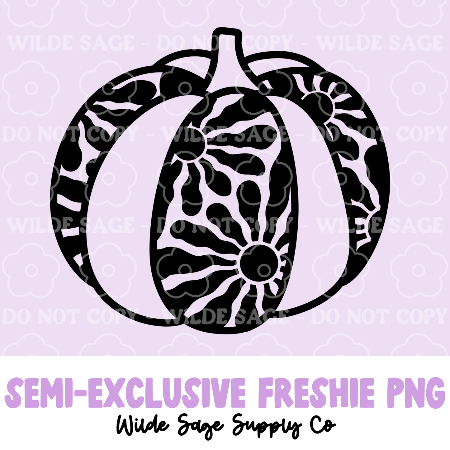 Pumpkin Suns Freshie PNG