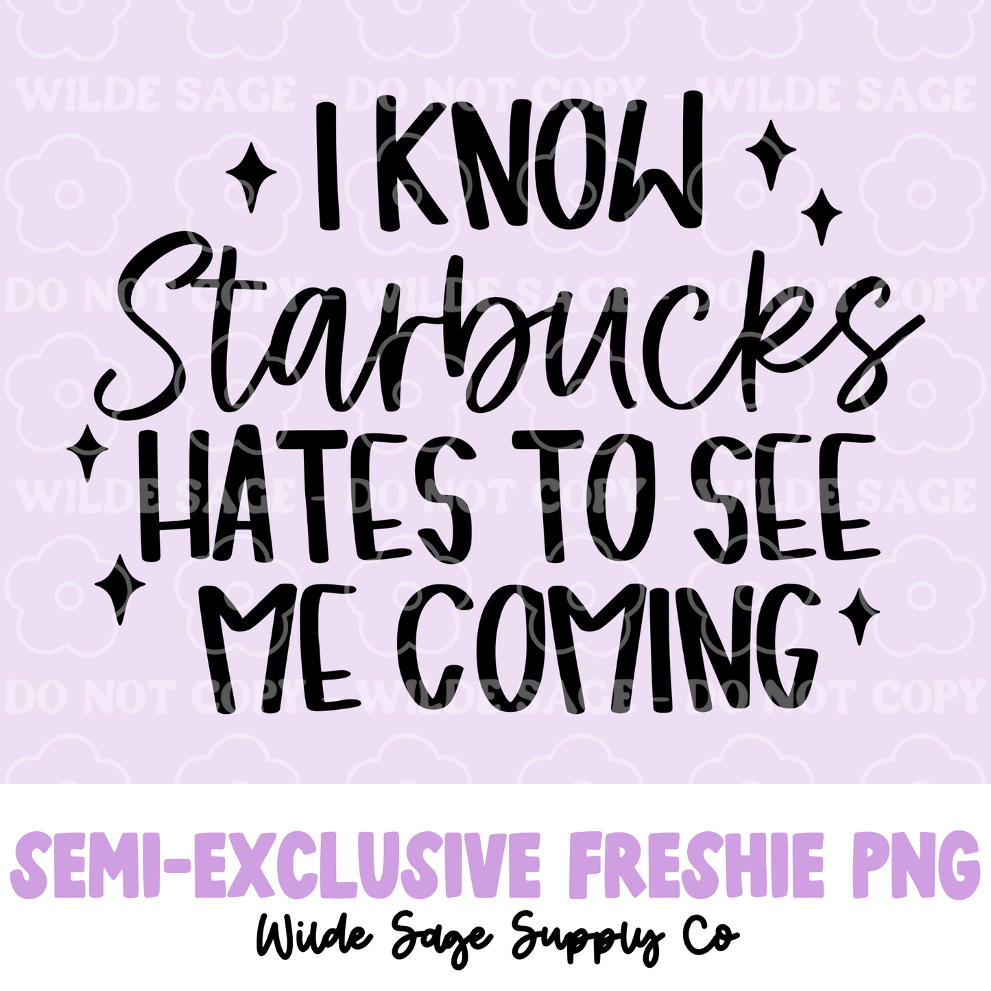 Star Coffee Freshie PNG