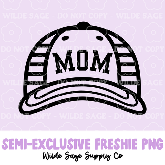 Mom Hat Freshie PNG