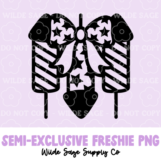 3 Fireworks Freshie PNG