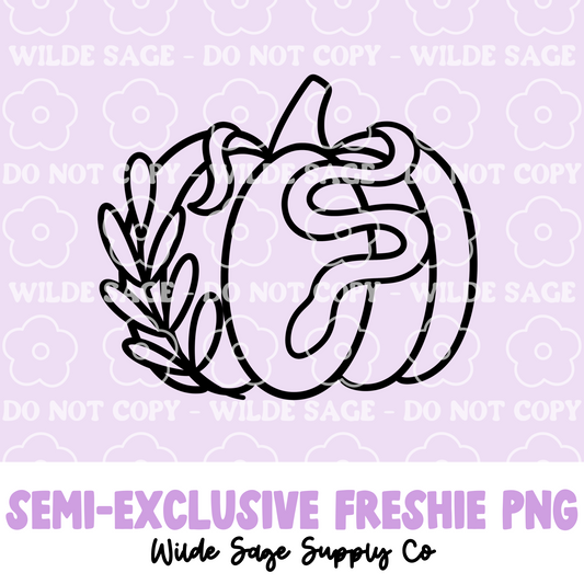 Snake Leaf Freshie PNG