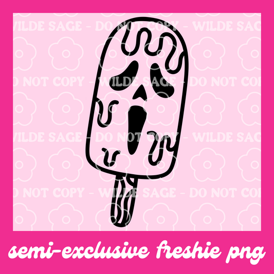 Scream Pop Freshie PNG