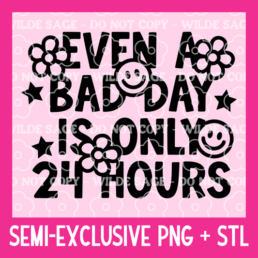 Bad Day Freshie PNG and STL