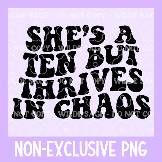 Wavy Chaos Freshie PNG