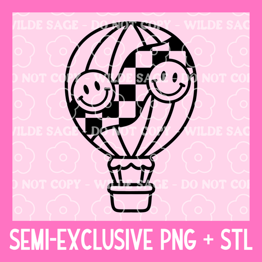 Balloon Freshie PNG and STL