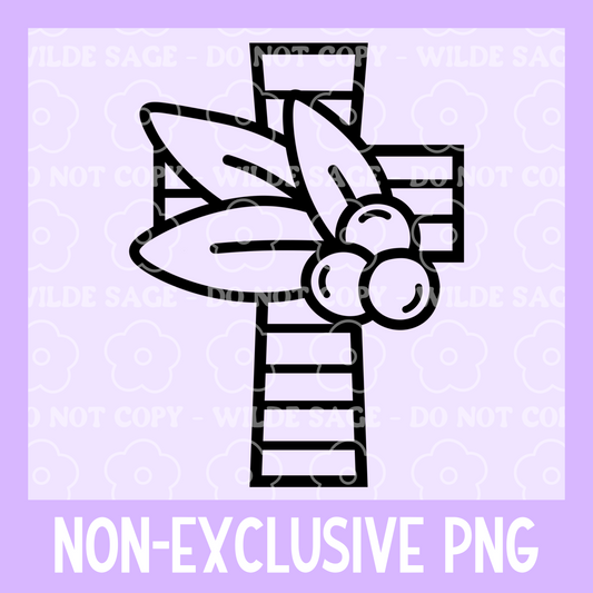 Mistletoe Cross PNG