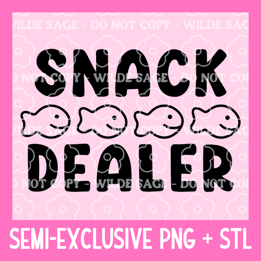 Snack Dealer PNG and STL