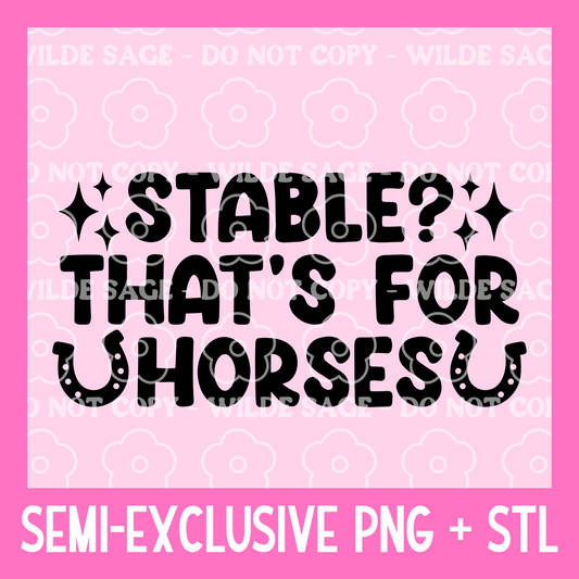 Stable? PNG and STL