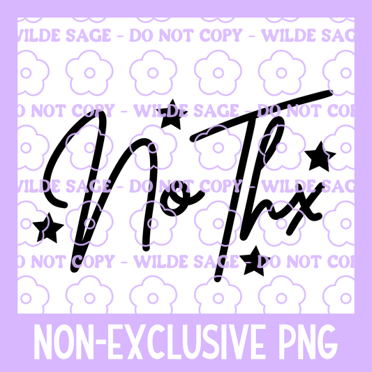 No Thx PNG