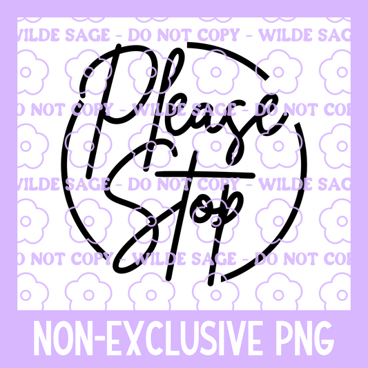 Please Stop PNG