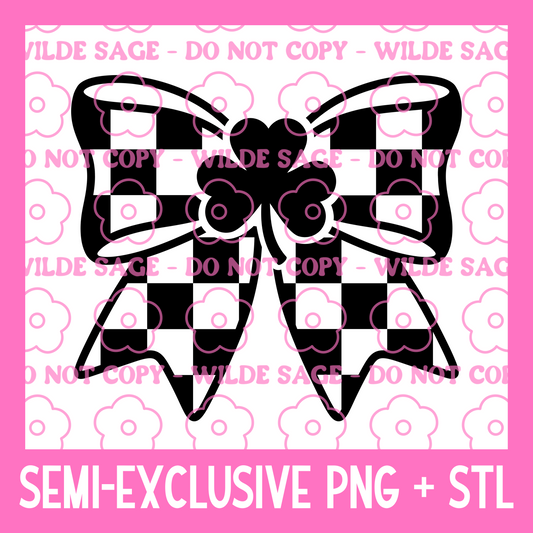 St Patty Bow PNG and STL