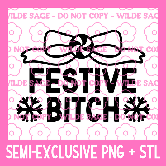 Festive PNG and STL