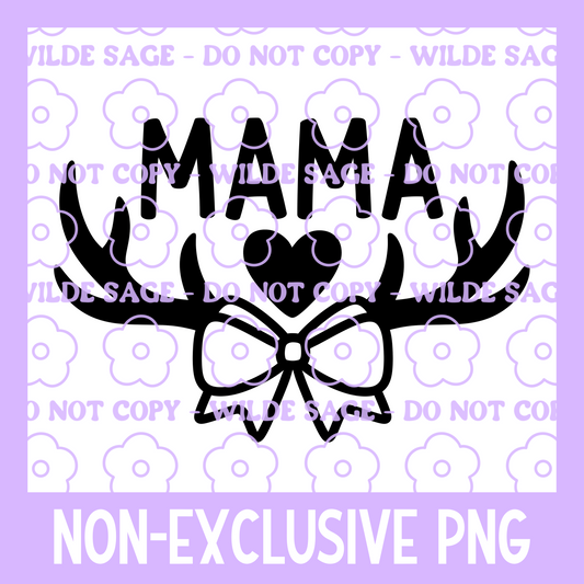 Mama Antlers PNG