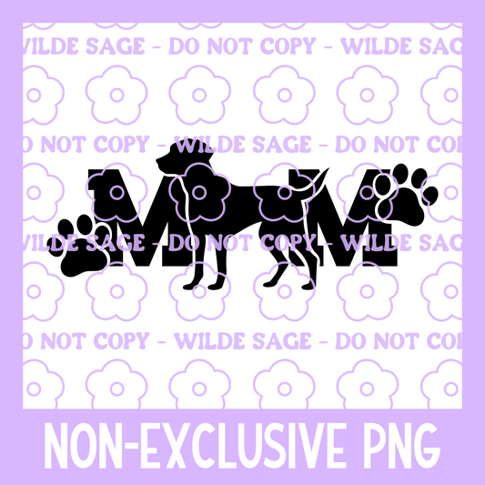 Mom Dog PNG