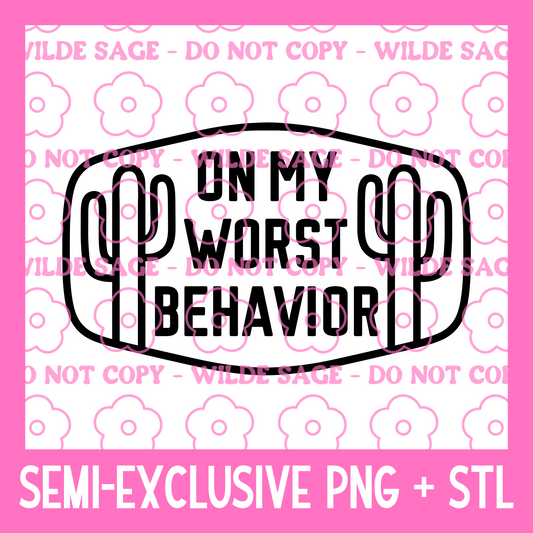 Behavior Patch PNG and STL