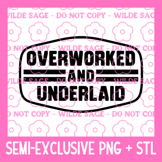 Overworked Patch PNG and STL