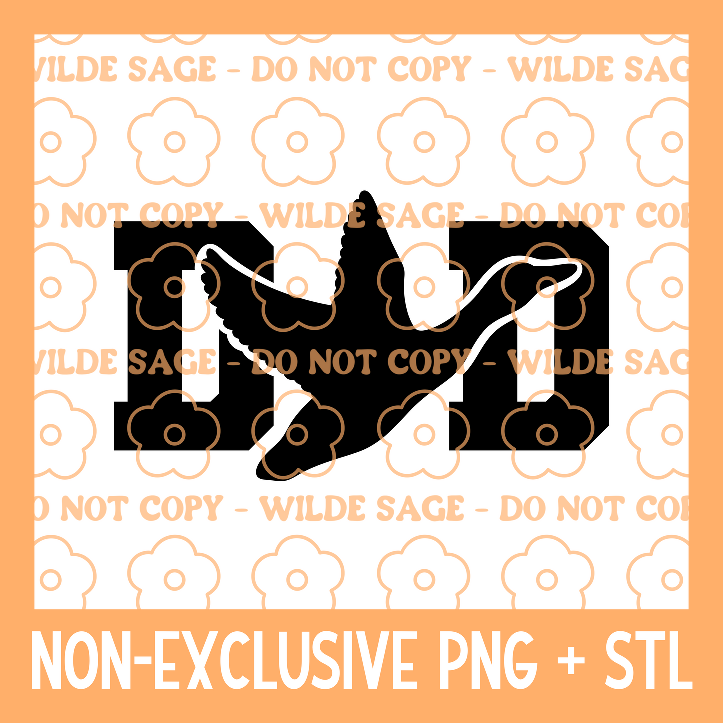 Dad Duck PNG & STL