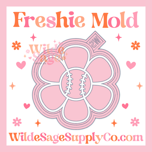 Baseball Flower Mold