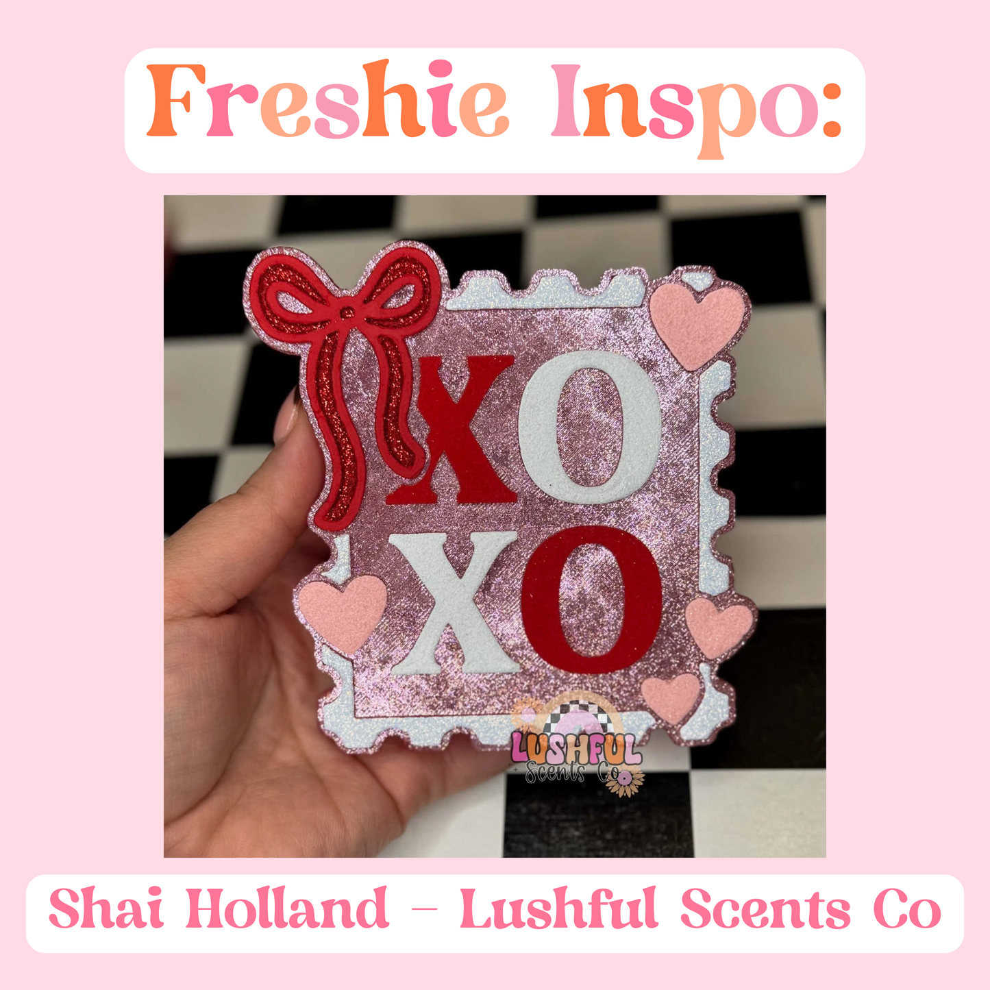 Valentines XOXO Frame Mold