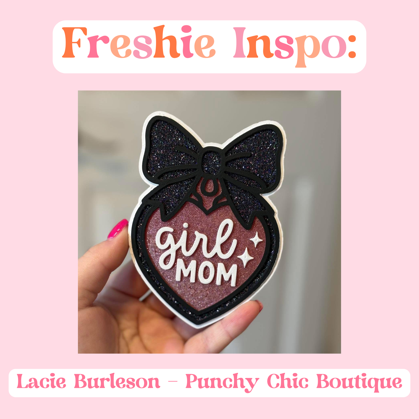 Girl Mom Locket Mold